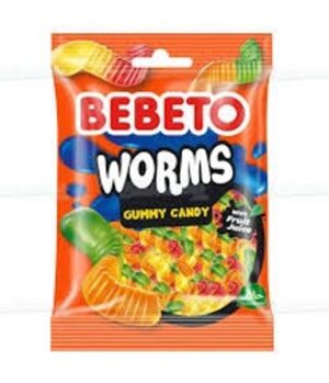 Bebeto Gummy Worms 2.82oz 12ct